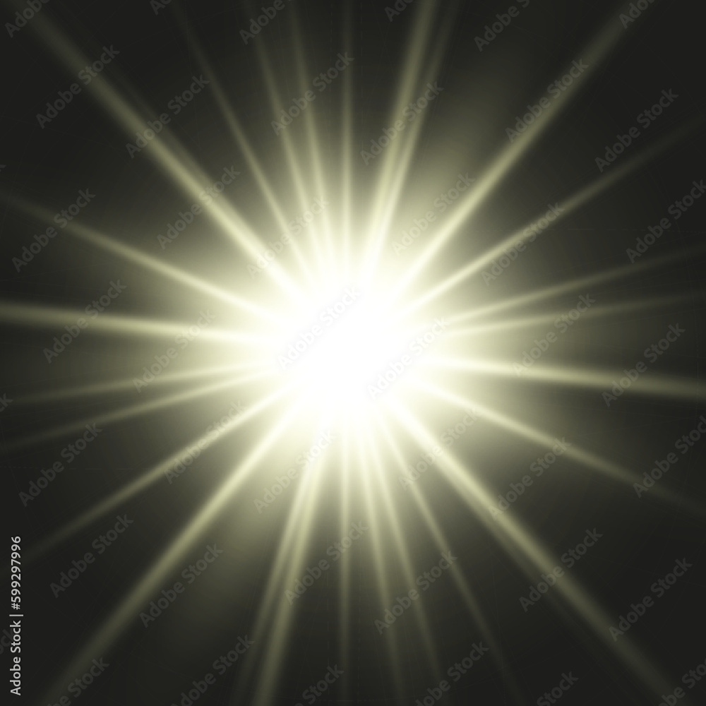 	
Vector transparent sunlight special lens flare light effect. Bright beautiful star. Light from the rays.	
