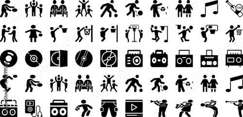 Layer Icon Set Isolated Silhouette Solid Icons With Layer, Outline, Symbol, Icon, Vector, Protection, Line Infographic Simple Vector Illustration
