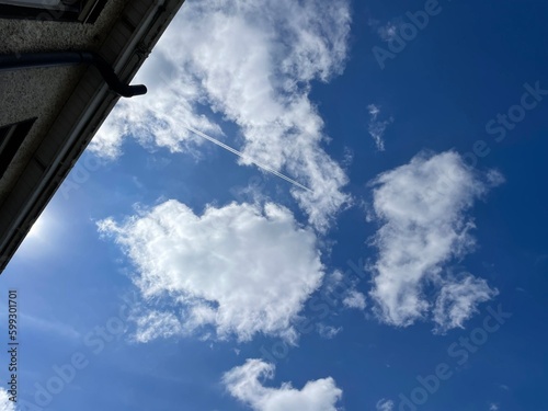 clouds in the sky