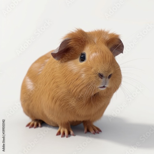 animal, pet, guinea pig, guinea, pig, rodent, isolated, mammal, hamster, brown, fur, white, domestic, cute, small, rat, furry, pets, funny, closeup, baby, studio, mouse, adorable, one