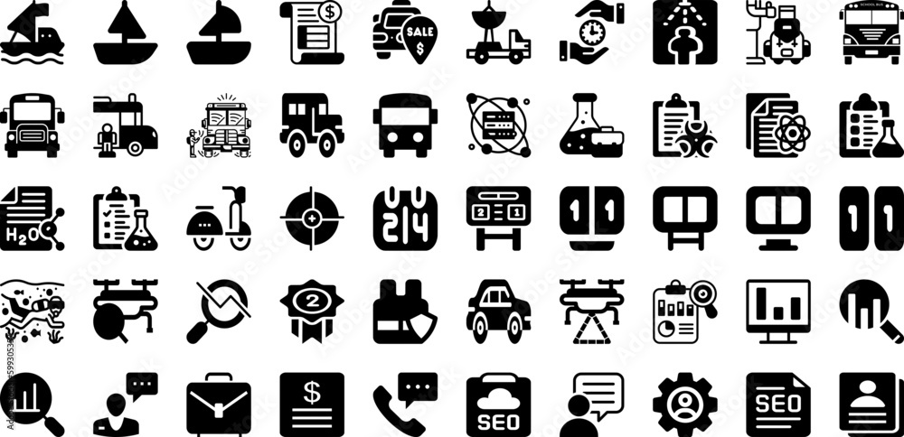Port Icon Set Isolated Silhouette Solid Icons With Vector, Icon, Port, Cargo, Line, Ship, Set Infographic Simple Vector Illustration Port Icon Set Isolated Silhouette Solid Icons With Vector, Icon, Port, Cargo, Line, Ship, Set Infographic Simple Vector Illustration