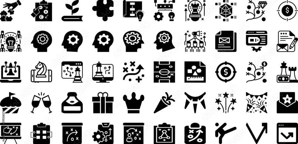 Rate Icon Set Isolated Silhouette Solid Icons With Vector, Outline, Sign, Icon, Line, Rate, Rating Infographic Simple Vector Illustration