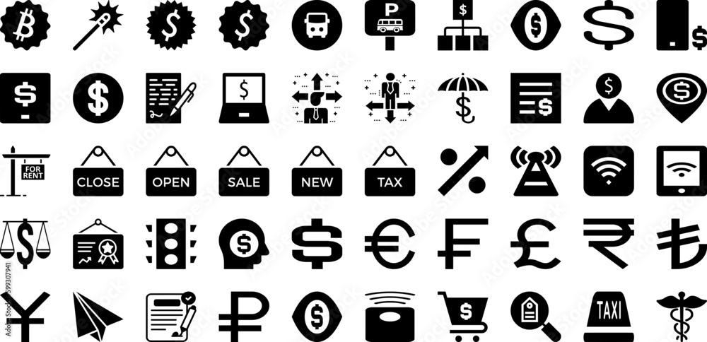 Sign Icon Set Isolated Silhouette Solid Icons With Vector, Business, Set, Sign, Symbol, Illustration, Icon Infographic Simple Vector Illustration Sign Icon Set Isolated Silhouette Solid Icons With Vector, Business, Set, Sign, Symbol, Illustration, Icon Infographic Simple Vector Illustration