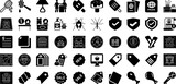 Tick Icon Set Isolated Silhouette Solid Icons With Correct, Vector, Tick, Sign, Symbol, Icon, Check Infographic Simple Vector Illustration