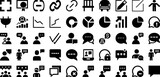 User Icon Set Isolated Silhouette Solid Icons With Symbol, People, Web, Vector, Icon, Business, User Infographic Simple Vector Illustration