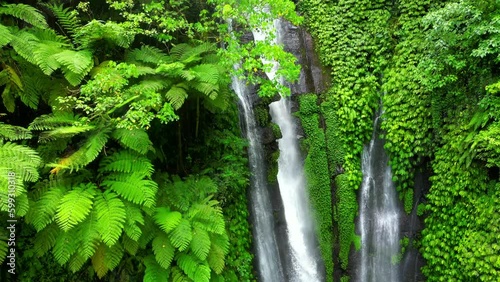 Bali Fiji Waterfall is Bali Places of Interest which contains information about Triple waterfalls located in Lemukih village, Sawan, Buleleng.
