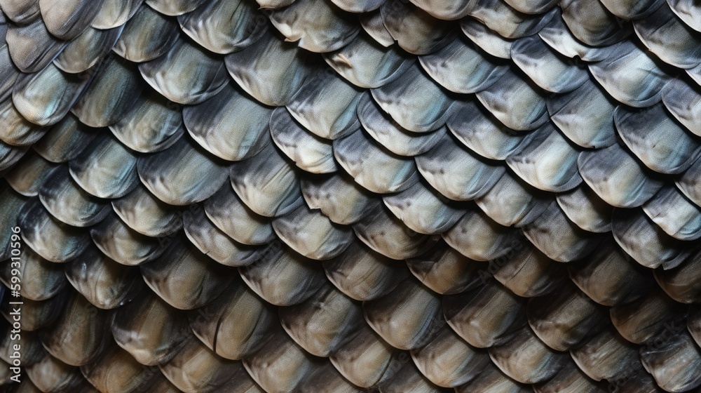 Real zander fish scales background. AI generated. Real zander fish scales background. AI generated.