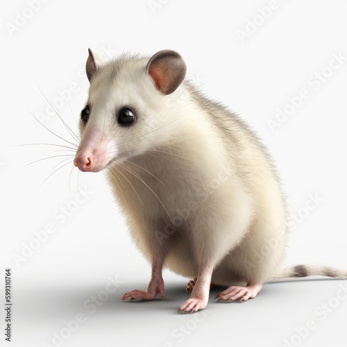 opossum, ferret, animal, pet, polecat, white, mammal, isolated, rodent, fur, white background, brown, domestic, hamster, mustela, rat, studio, furry, vertebrate, animals, studio shot, nature, mouse, i