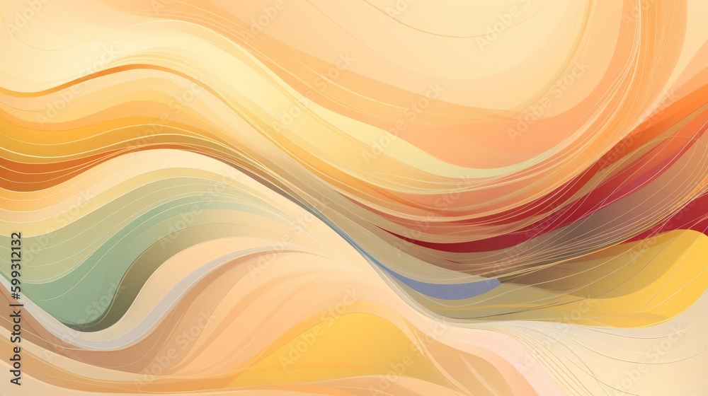 Colorful beige background. AI generated. Colorful beige background. AI generated.