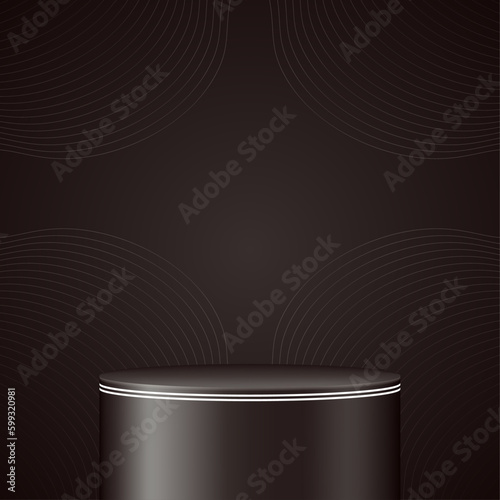 3D vector podium design