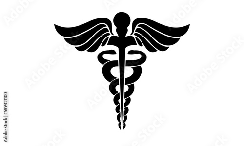 Caduceus Medical Symbol Vector And Clip Art