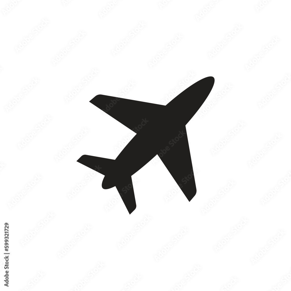 air plane icon vector air plane icon vector