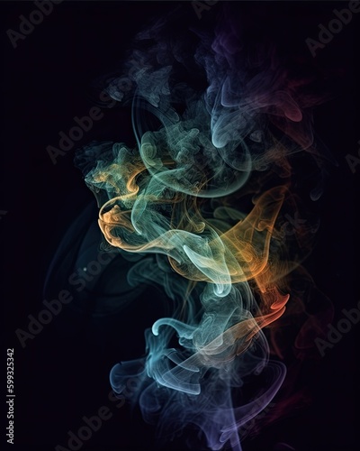 Smokey Rainbow Fractal