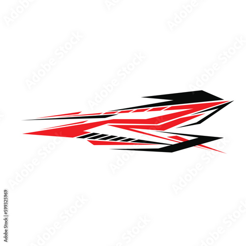 car body wrap livery sticker decal vector design