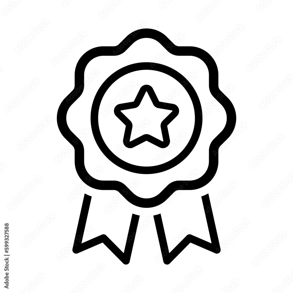 Winning award in line style icon, winning, prize, medal, badge, prize, achievement, seal, quality, star, certified medal symbol. badge with ribbons simple black style sign for apps and website, Winning award in line style icon, winning, prize, medal, badge, prize, achievement, seal, quality, star, certified medal symbol. badge with ribbons simple black style sign for apps and website,
