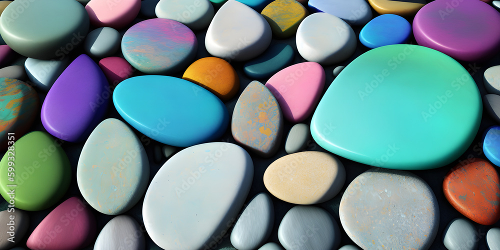 Abstract stones texture background. Generative AI Abstract stones texture background. Generative AI