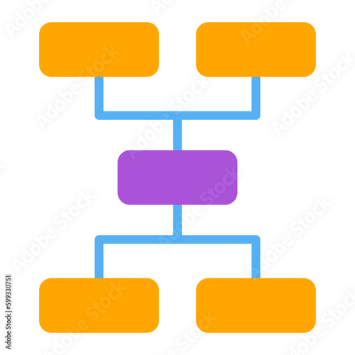 Hierarchical Structure Icon