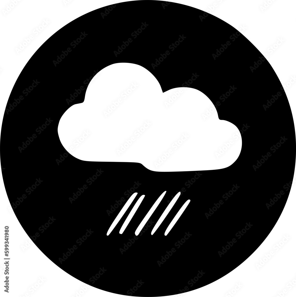 rain icon vector symbol design illustration rain icon vector symbol design illustration