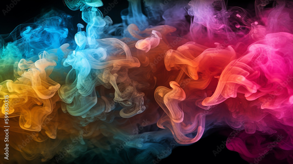 colorful background with smoke colorful background with smoke