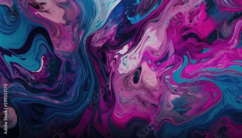 abstrack Purple-blue-pink-white whirlpool marble Swirl Water
