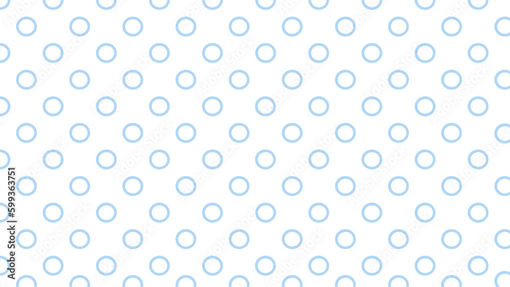 White background with light blue circles