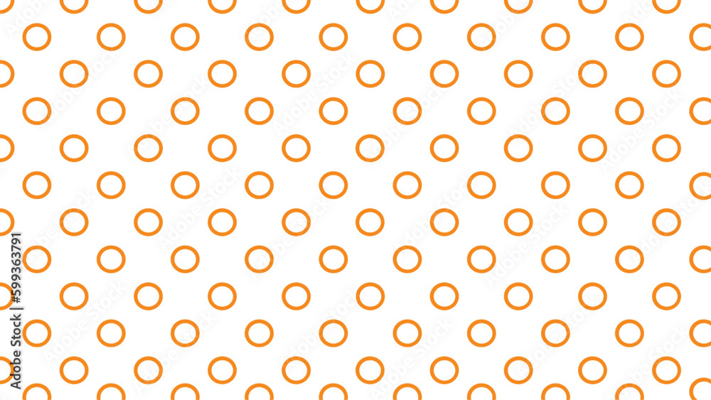 White background with orange circles White background with orange circles