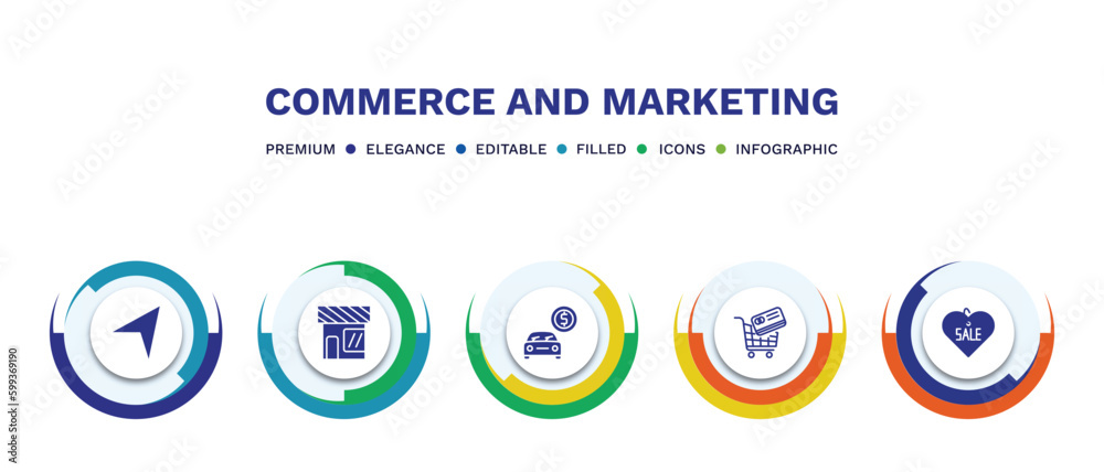 set of commerce and marketing filled icons. commerce and marketing filled icons with infographic template. flat icons such as , front store with awning, buy a car, tools cart, sale love vector. set of commerce and marketing filled icons. commerce and marketing filled icons with infographic template. flat icons such as , front store with awning, buy a car, tools cart, sale love vector.