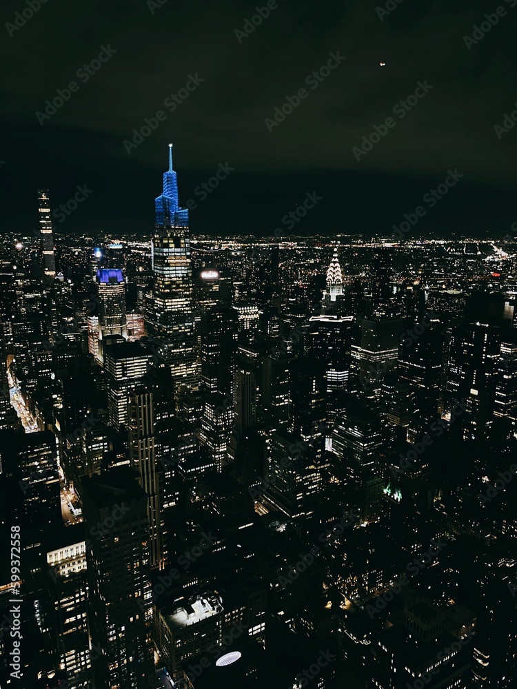 Obraz premium city at night