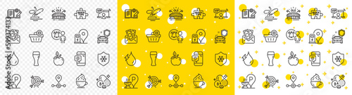 Outline Coffee cup, Vip access and Eco food line icons pack for web with User notification, Delete order, Boat fishing line icon. Hydroelectricity, Clean skin, Charging station pictogram icon. Vector