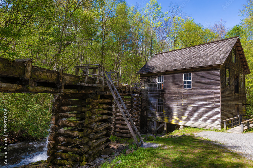 Mingus Mill in Swain County, North Carolina, USA Mingus Mill in Swain County, North Carolina, USA