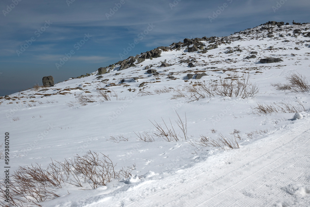 Winter landscape of Vitosha Mountain, Bulgaria Winter landscape of Vitosha Mountain, Bulgaria