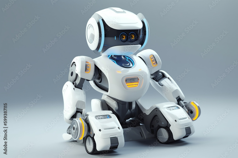 Haushalts-Roboter neuestes technologisches Model der Zukunft, ai generativ Haushalts-Roboter neuestes technologisches Model der Zukunft, ai generativ