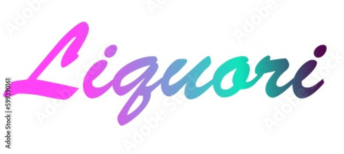 liquori - multicolor - ideal for websites, emails, presentations, advertising, menus, lists, postcards, tickets, logos, engravings, slides, tags, books, nameplate, sticker, print

