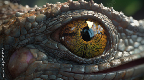 Iguana Eye Generative AI