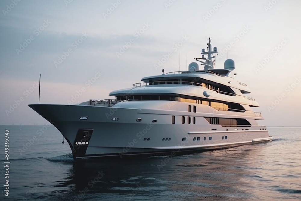luxury cruise ship Generative Ai