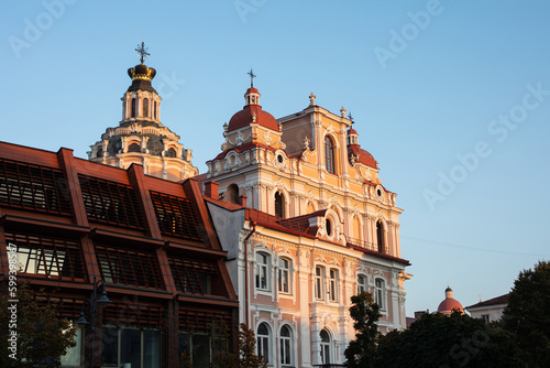 The Jesuit Church of  St. Casimir in Vilnius