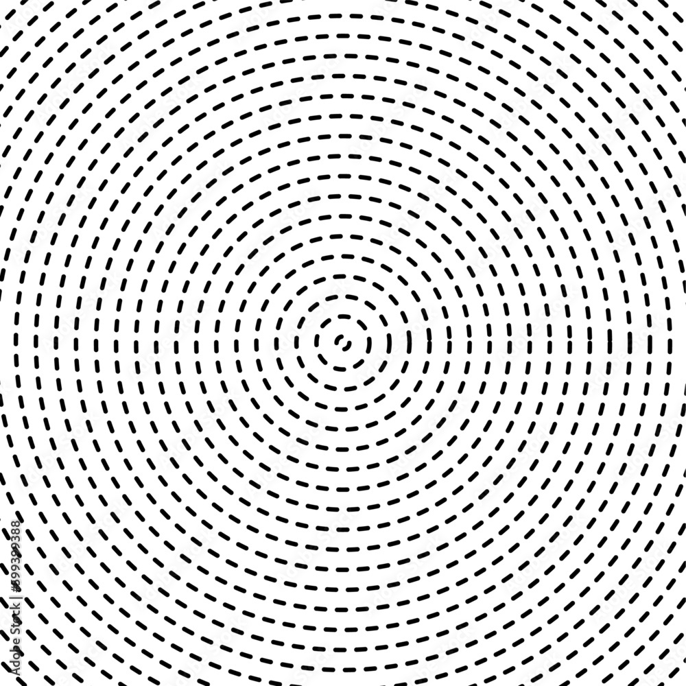 Fototapeta premium black and white spiral dash background