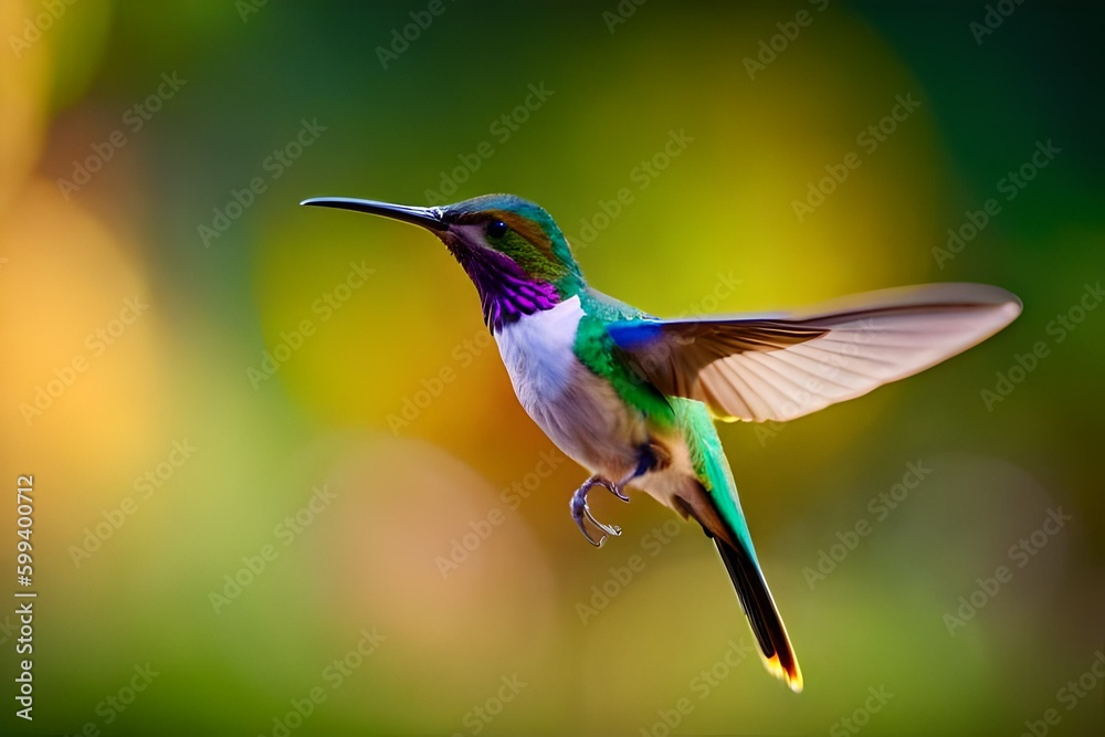 Fototapeta premium hummingbird in flight
