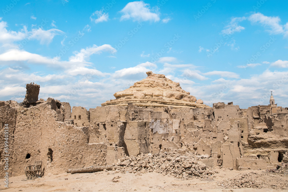 Beautiful view of the Old town of Siwa Oasis in Siwa, Egypt Beautiful view of the Old town of Siwa Oasis in Siwa, Egypt