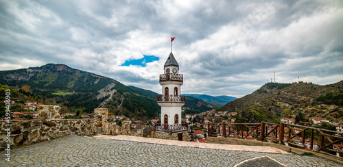 The Victory Tower (Zafer Kulesi) in Goynuk District. Goynuk, Bolu, Turkey. photo