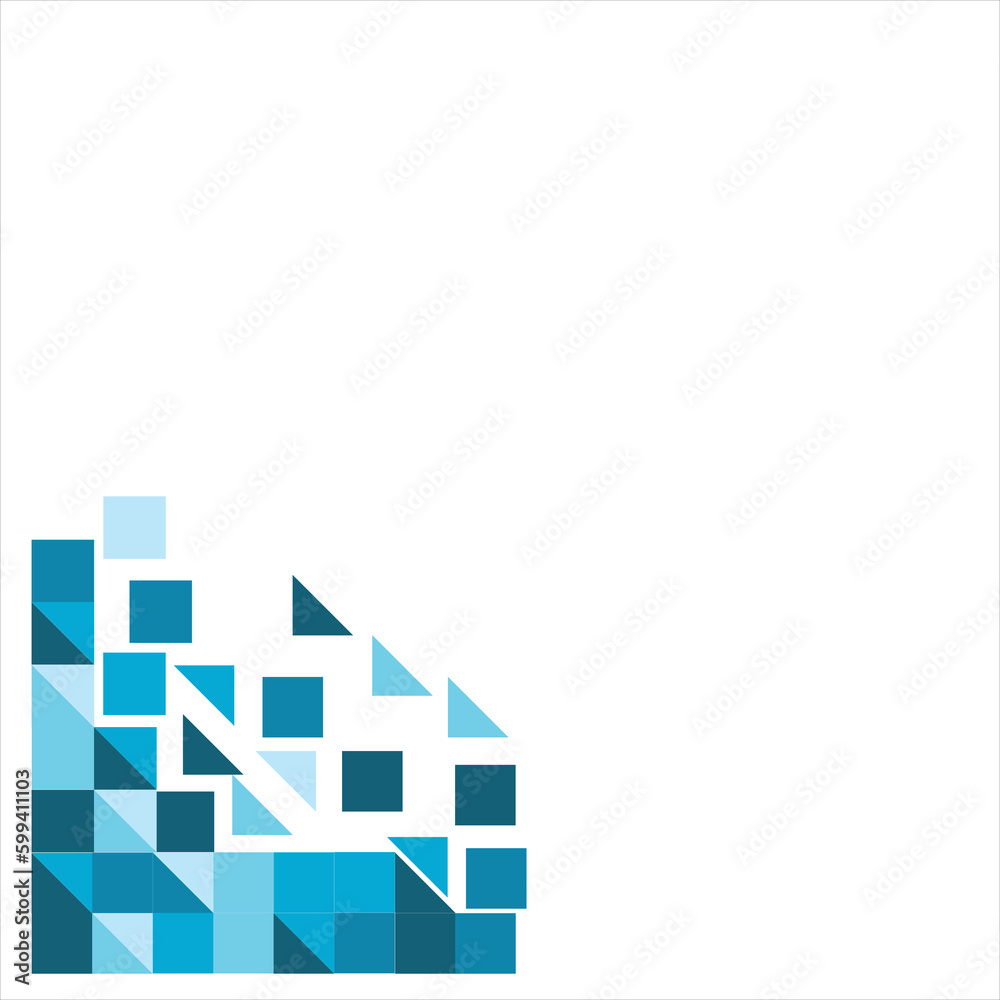 Abstract Geometric Corner Abstract Geometric Corner