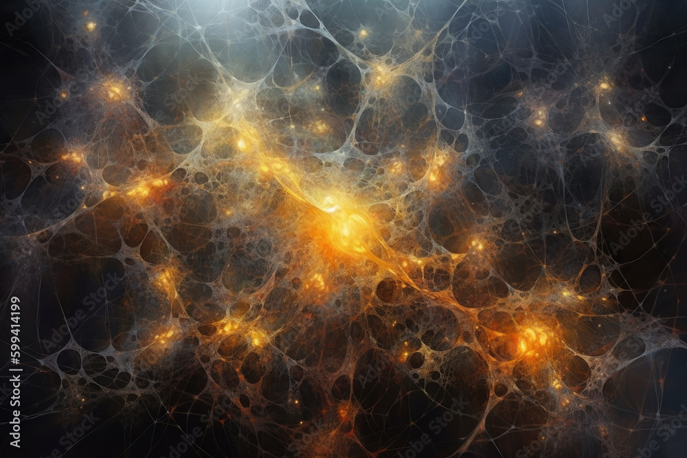 neural and brain connections, human intelligence and thinking concept, generative ai, illustration. neural and brain connections, human intelligence and thinking concept, generative ai, illustration.