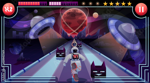 Space game concept