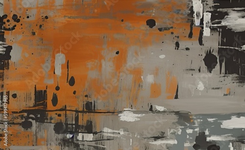 Old dirty grunge texture background. Vintage retro effect, creative work hand drawing Digital art illustration