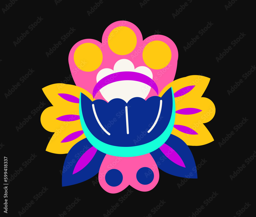 Fototapeta premium Day of Dead holiday symbol