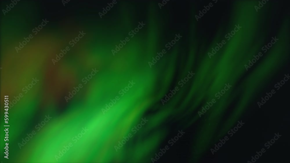Mystical green aurora waves on night sky, motion abstract nature, galaxy and futuristic style background Mystical green aurora waves on night sky, motion abstract nature, galaxy and futuristic style background