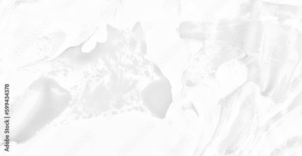 Beautiful abstract drawing made with white paint as background, banner design