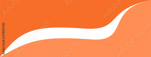 Timeless minimalist vector orange background.