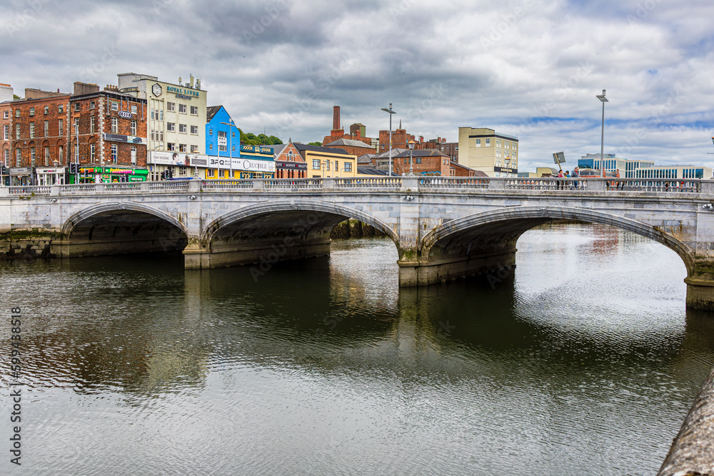 Fototapeta premium bridge in Cork Ireland