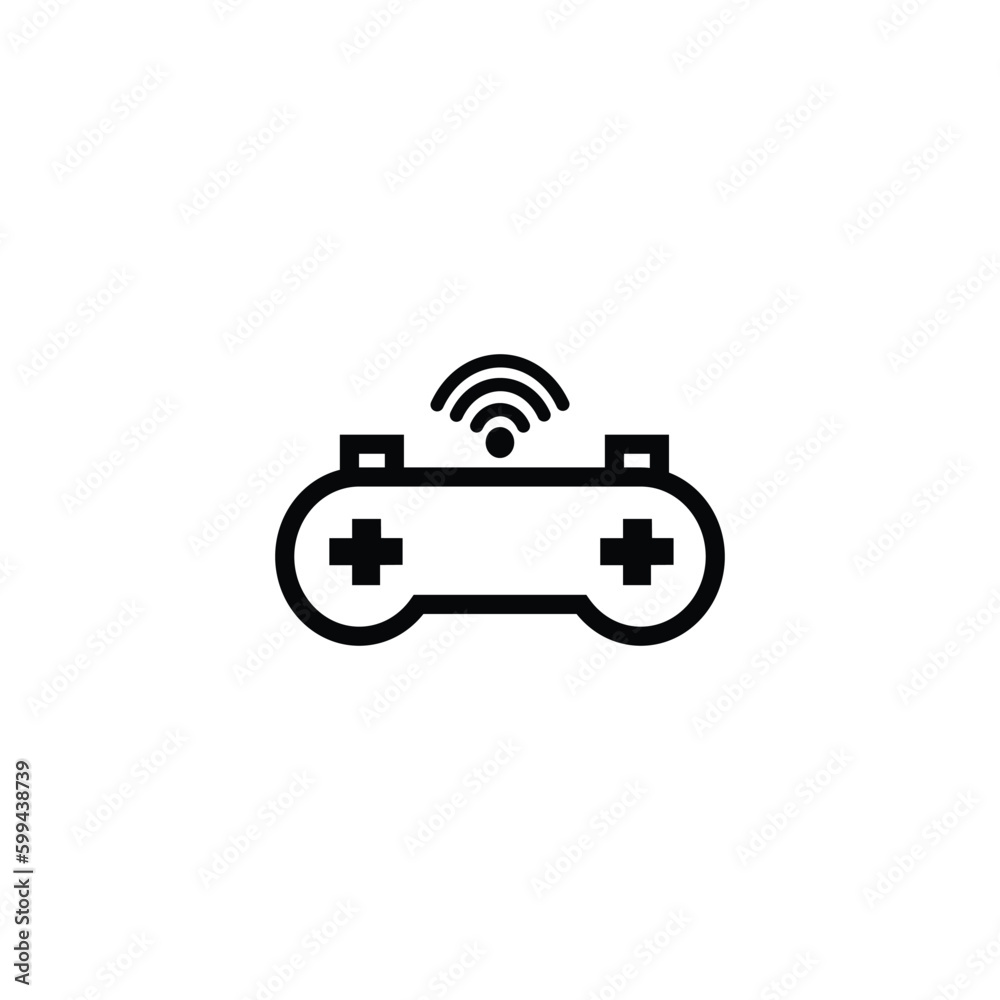 game controller icon sign symbol vector illustration